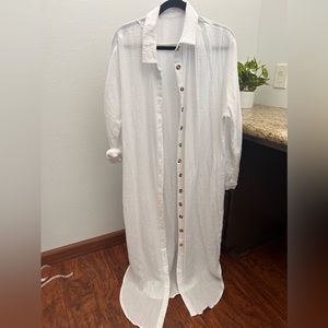 Cotton pool/beach cover up